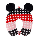 Minnie Mouse 3 Color Polka Dot Ears Travel Neck Pillow