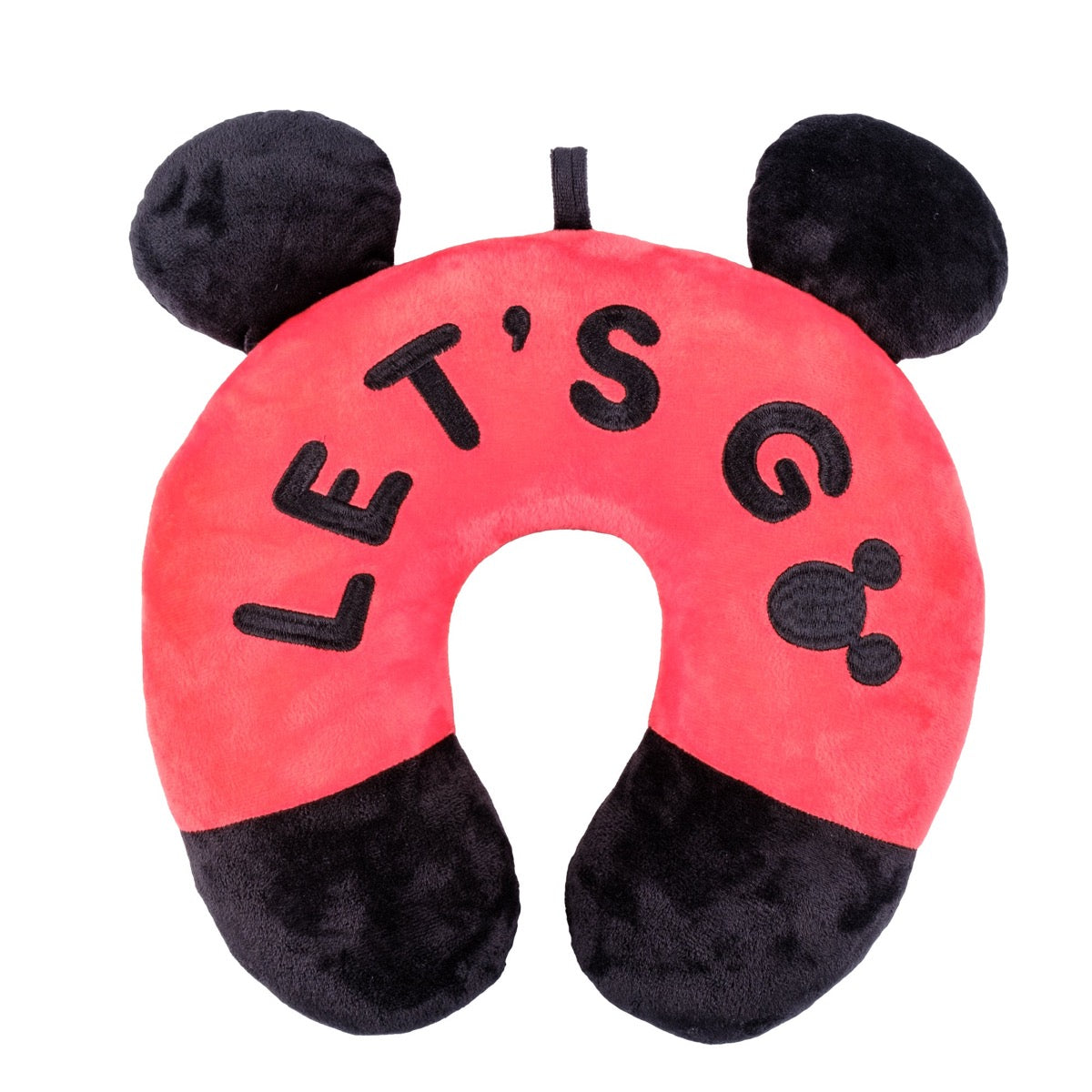 Disney Mickey Mouse Let's Go Travel Neck Pillow