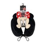 Disney Minnie Mouse Travel Neck Pillow Hoodie, Black