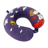 Peanuts Snoopy & Woodstock Memory Foam Travel Pillow