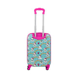 Hello Kitty Rainbows Kids 21" Sky Blue Carry-on Luggage