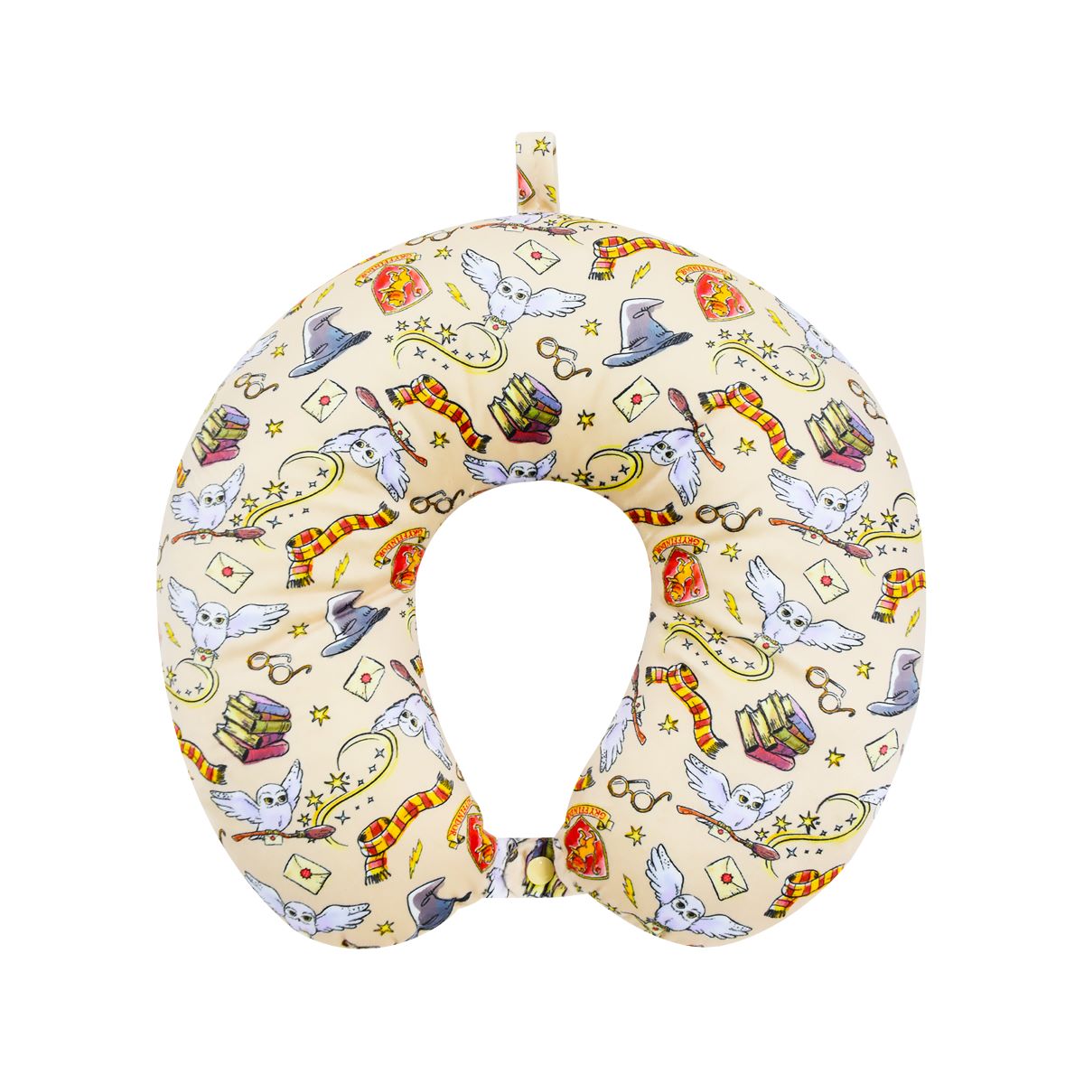 Harry Potter All over Print Memory Foam Travel Neck pillow