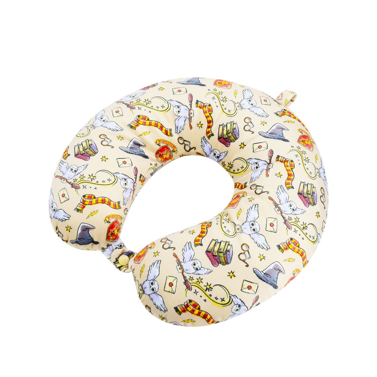 Harry Potter All over Print Memory Foam Travel Neck pillow