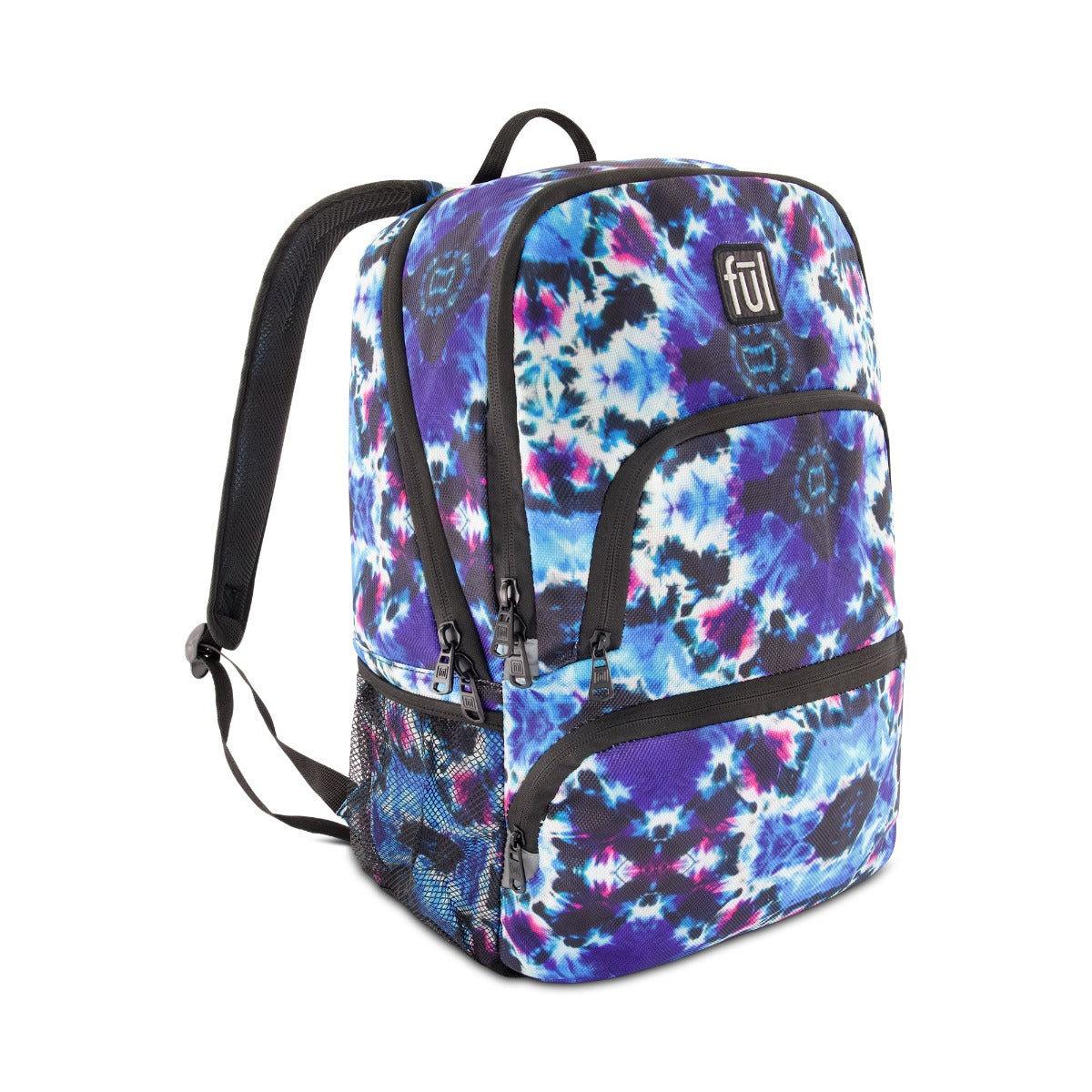 Terrace Laptop Backpack Blue Purple Tie-Dye