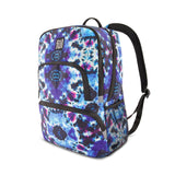 Terrace Laptop Backpack Blue Purple Tie-Dye