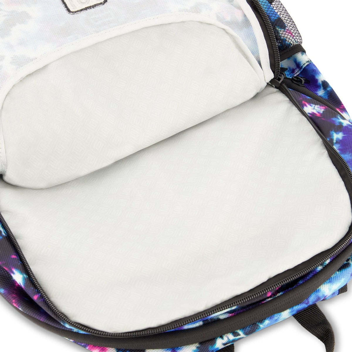 Terrace Laptop Backpack Blue Purple Tie-Dye