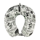 Disney Characters All Over Memory Foam Travel Neck Pillow