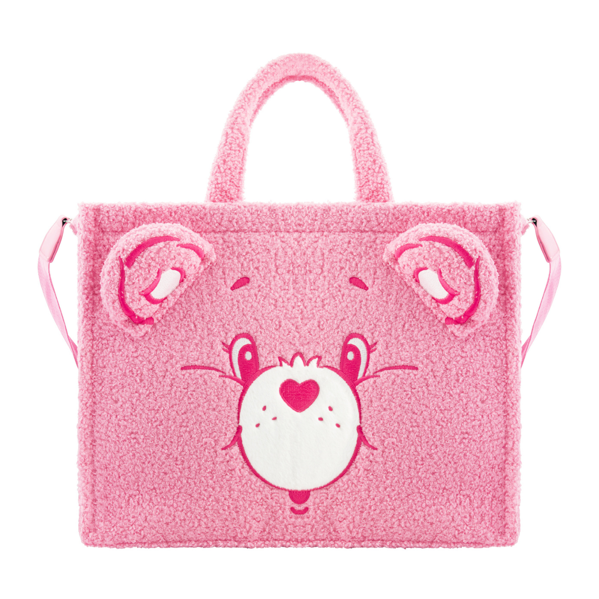 Care Bears Cheer Bear Large Sherpa Travel Tote