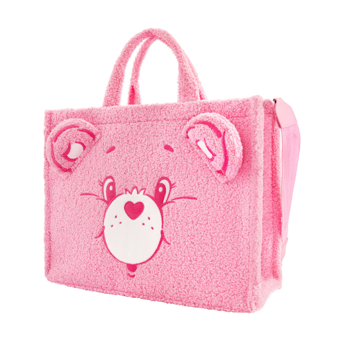 Care Bears Cheer Bear Large Sherpa Travel Tote