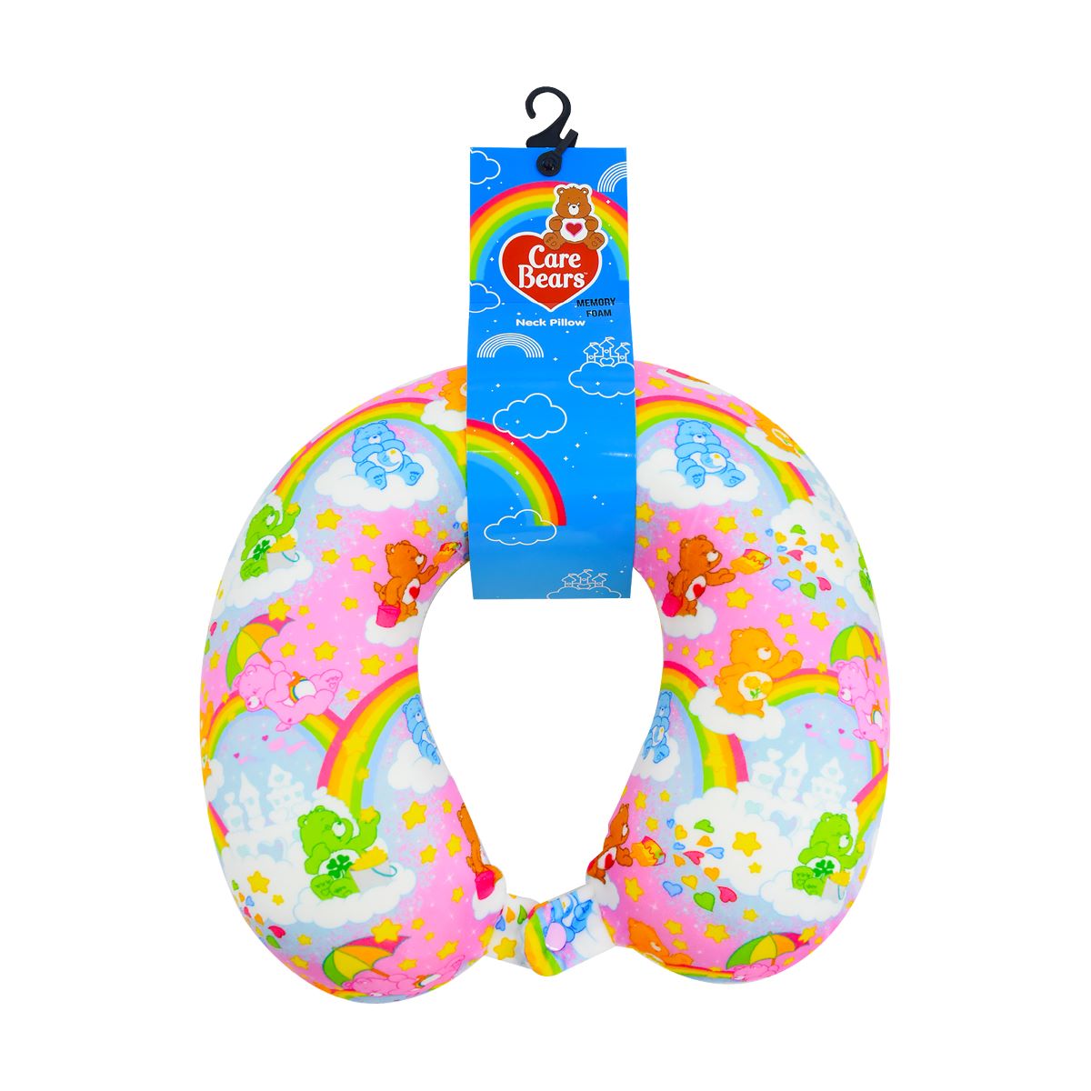 Care Bear Clouds Memory Foam Travel Neck Pillow