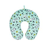 Peanuts Snoopy & Woodstock Flowers Travel Neck Pillow