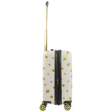 Ful Impulse Mixed Dots Hardside Spinner 22" Luggage, White