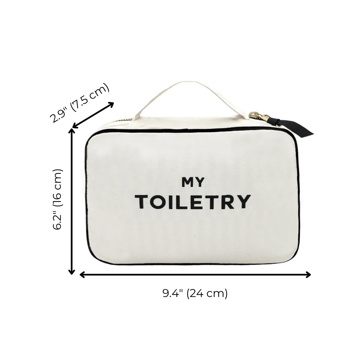 Folding/Hanging Toiletry Case, Cream