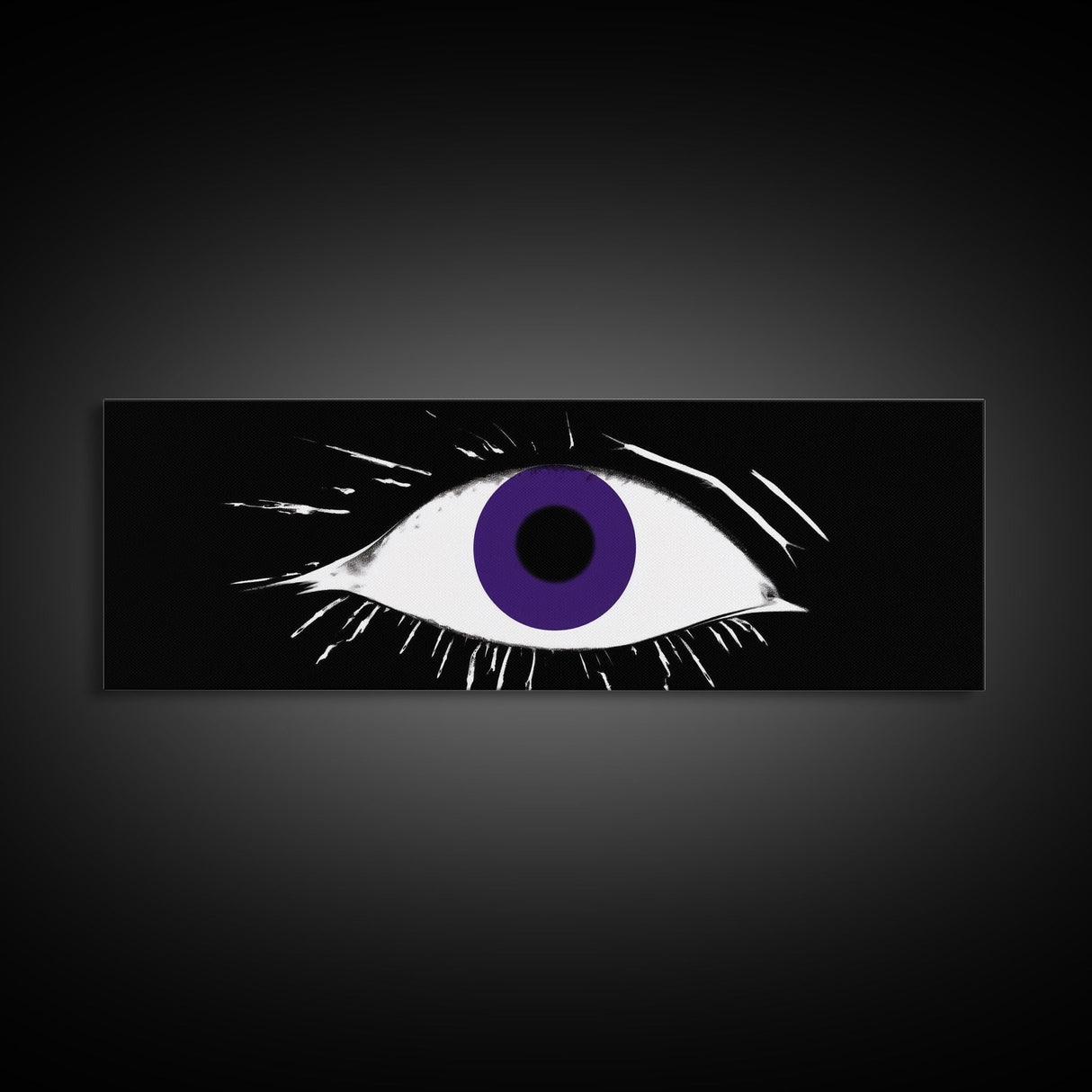 Eye Art Print, Big Eye Art, Canvas Print, Eye Canvas Art, Eye Art Original, Framed Art Print, Wall Decor, Panoramic, Wall Art, Canvas Print