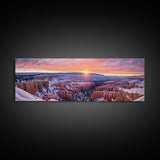 Panoramic of Bryce Canyon National Park, Extra Large Wall Art, Panoramic Wall Art, Panoramic Print, Landscape Photography, Landscape Print