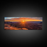 Panoramic of Canyonlands National Park, Extra Large Wall Art, Panoramic Wall Art, Panoramic Print, Landscape Photography, Landscape Print