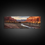 Panoramic of Capitol Reef National Park, Extra Large Wall Art, Panoramic Wall Art, Panoramic Print, Landscape Photography, Landscape Print