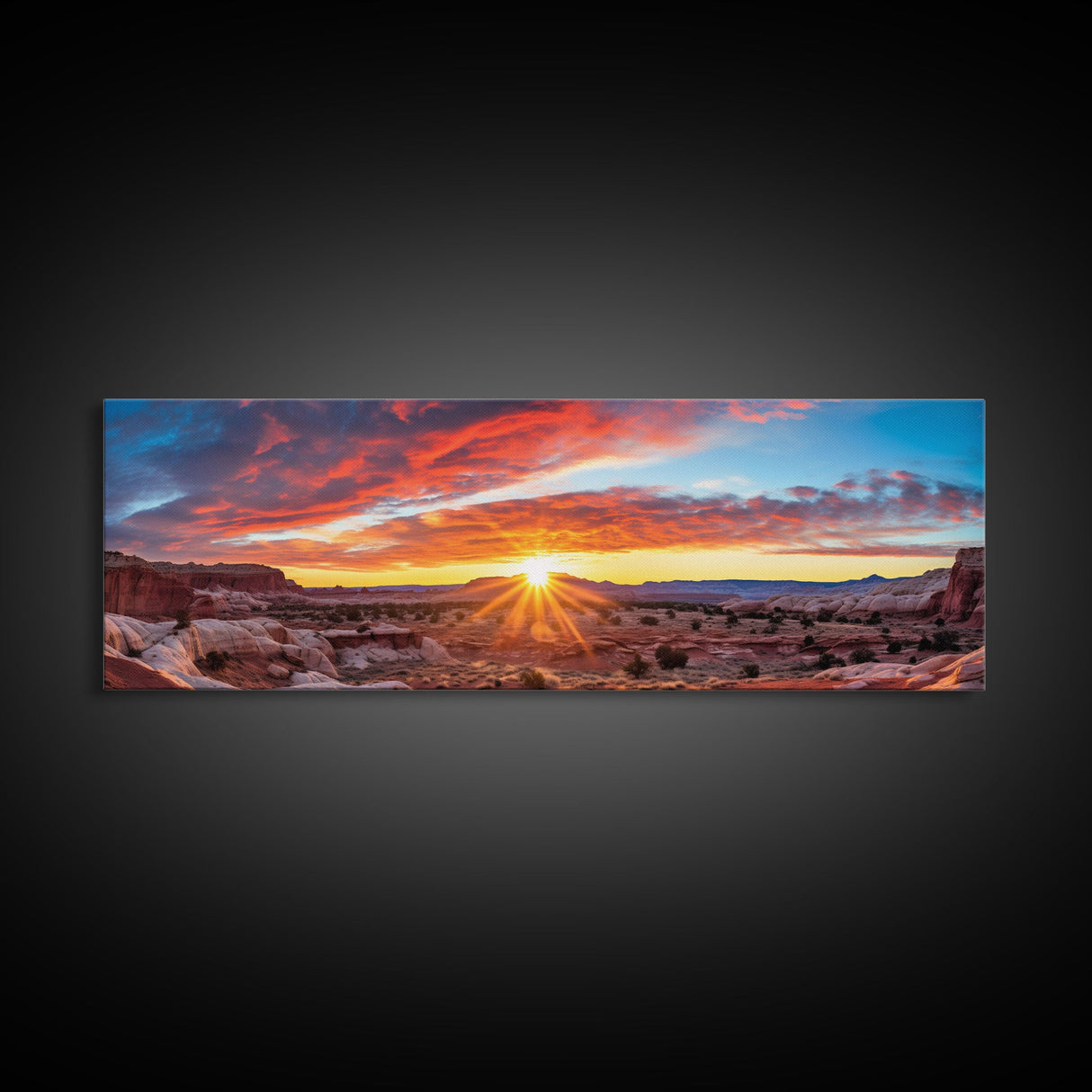 Panoramic of Capitol Reef National Park, Extra Large Wall Art, Panoramic Wall Art, Panoramic Print, Landscape Photography, Landscape Print