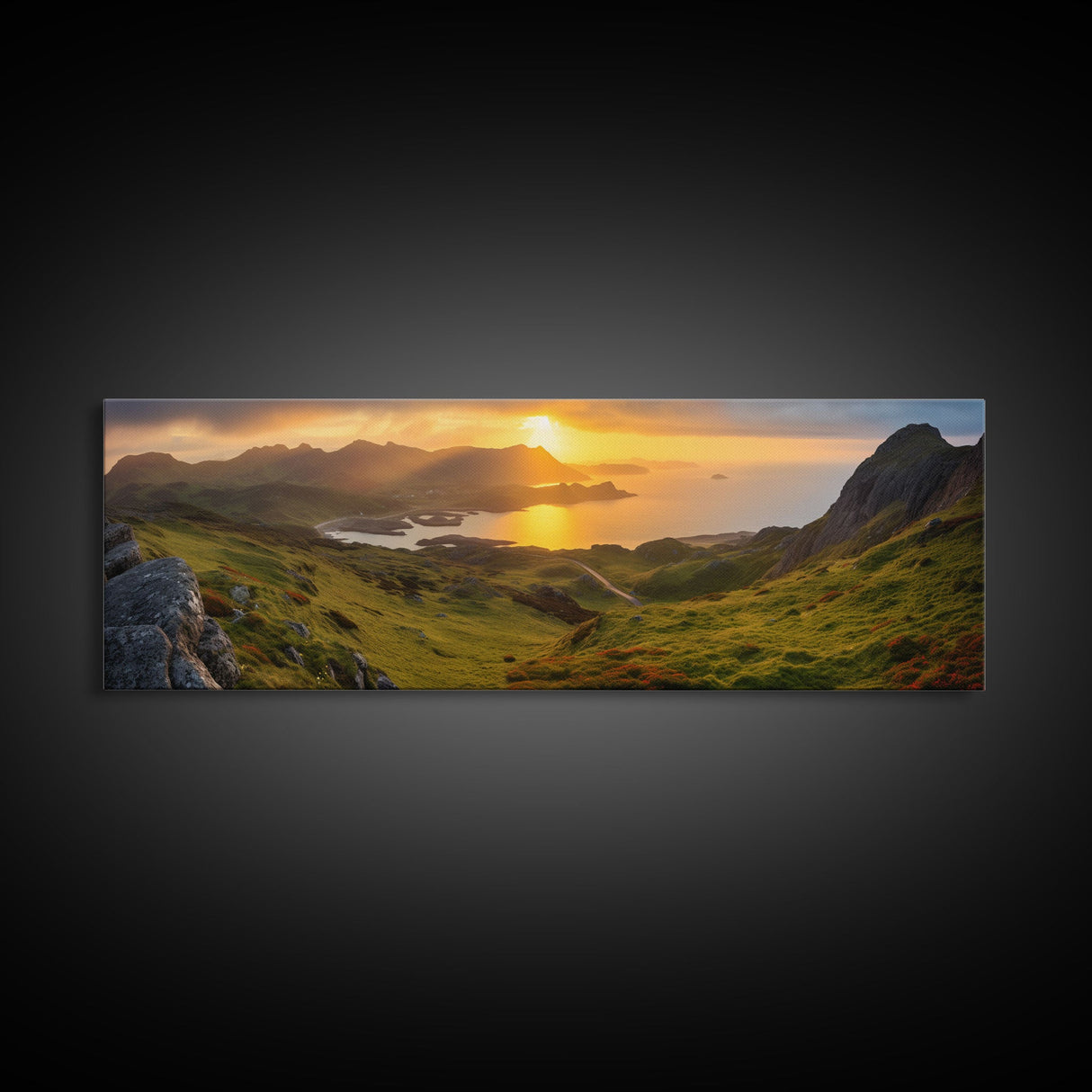 Panoramic of Channel Islands National Park, Extra Large Wall Art, Panoramic Wall Art, Panoramic Print, Landscape Photography Print