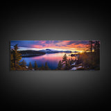 Panoramic of Crater Lake National Park, Extra Large Wall Art, Panoramic Wall Art, Panoramic Print, Landscape Photography, Landscape Print