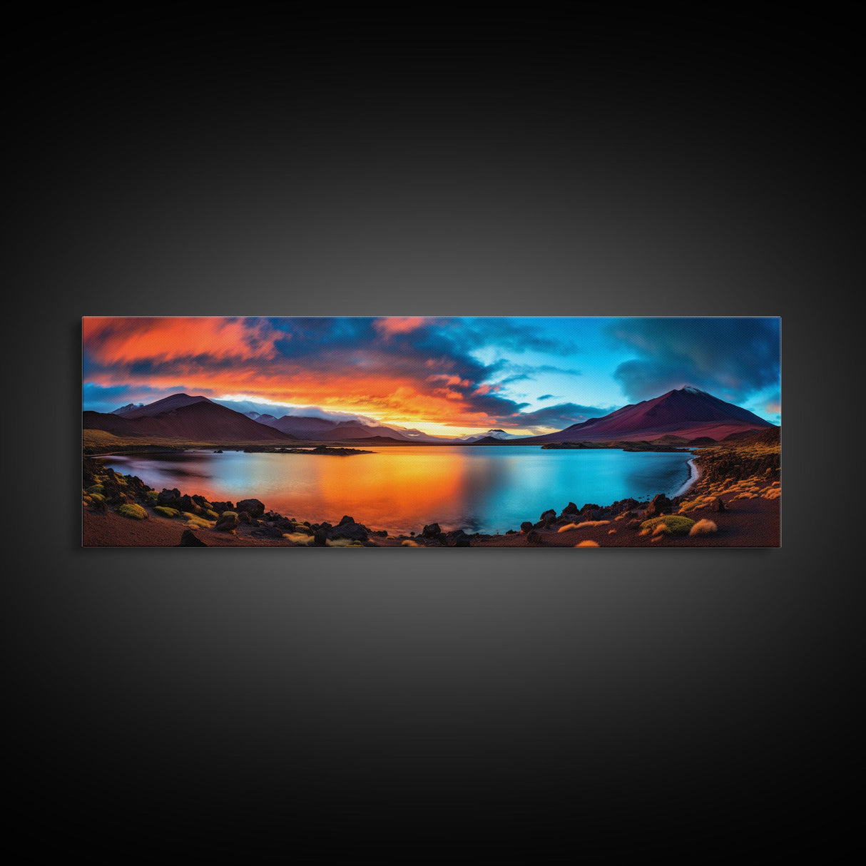 Panoramic of Haleakalā Hawaii National Park, Extra Large Wall Art, Panoramic Wall Art, Panoramic Landscape Print, Landscape Photography