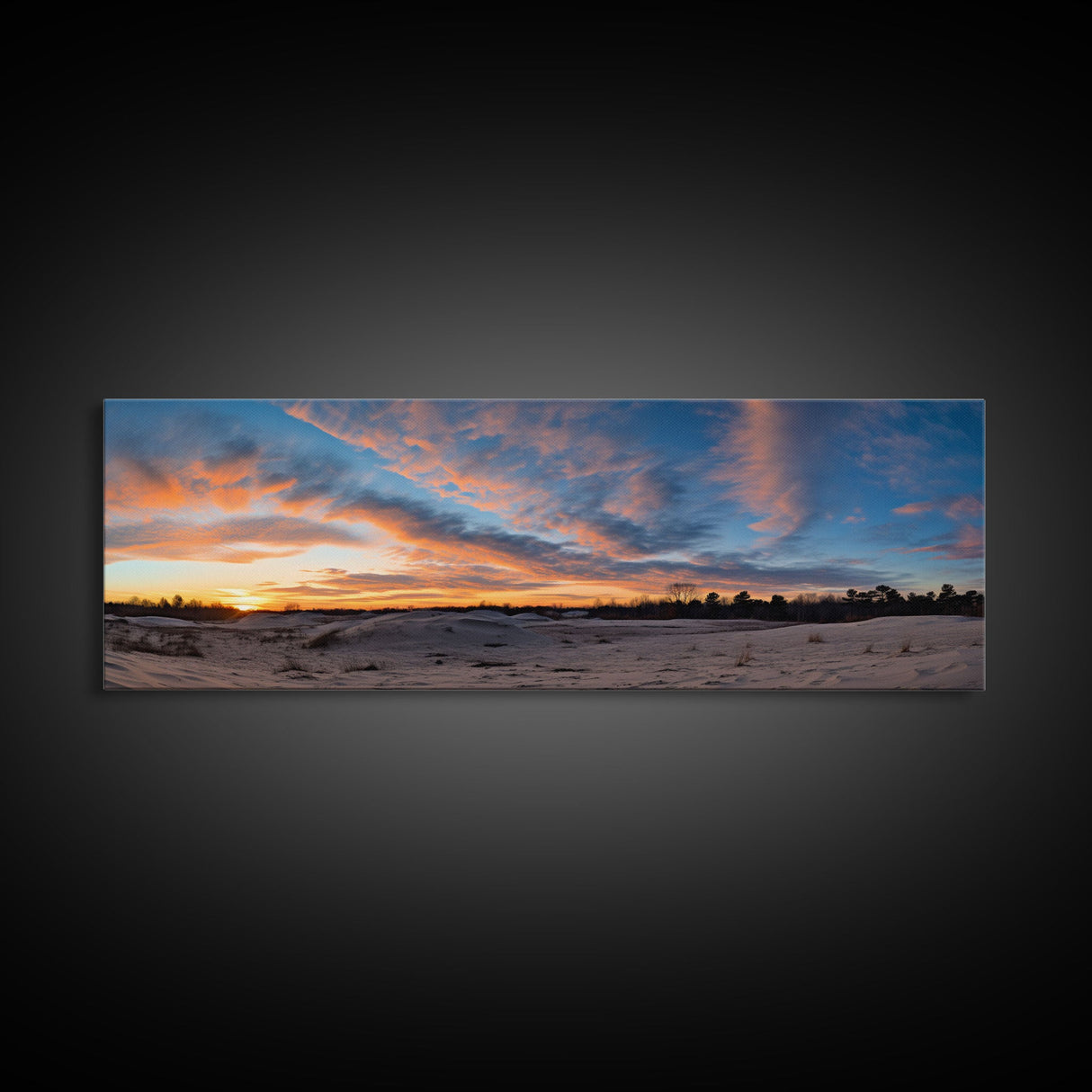 Panoramic Print Indiana Dunes National Park, Extra Large Wall Art, Panoramic Wall Art, Panoramic Landscape Print, Landscape Photography