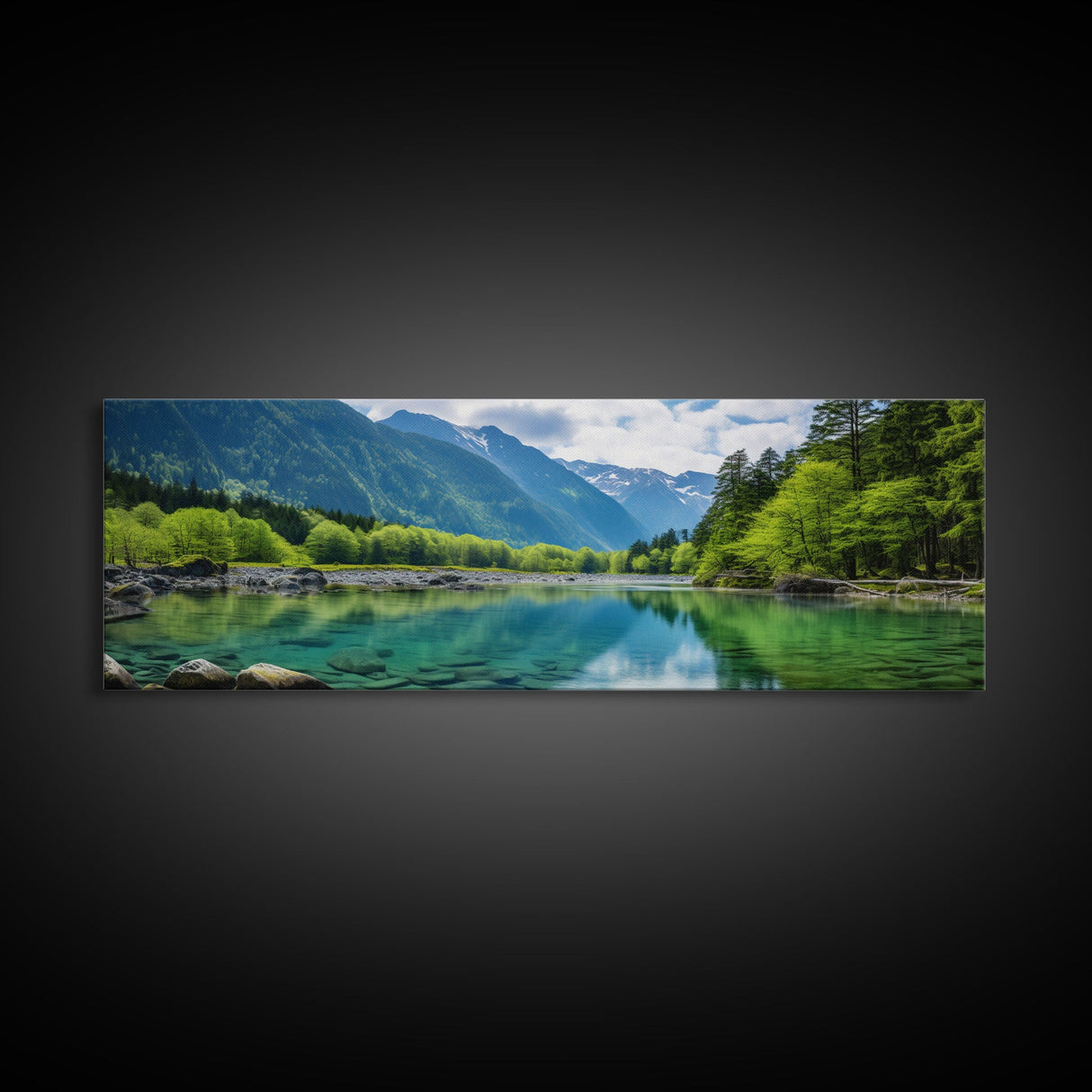 Panoramic Print of Kamikōchi Nagano Japan, Extra Large Wall Art, Panoramic Wall Art, Panoramic Landscape Print, Landscape Photography