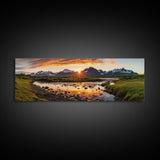 Panoramic Print of Katmai National Park, Extra Large Wall Art, Panoramic Wall Art, Panoramic Landscape Print, Landscape Photography