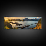 Panoramic of Kenai Fjords National Park, Extra Large Wall Art, Panoramic Wall Art, Panoramic Print, Landscape Photography Landscape