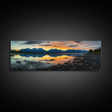 Panoramic Print of Lake Clark National Park, Extra Large Wall Art, Panoramic Wall Art, Panoramic Landscape Print, Landscape Photography