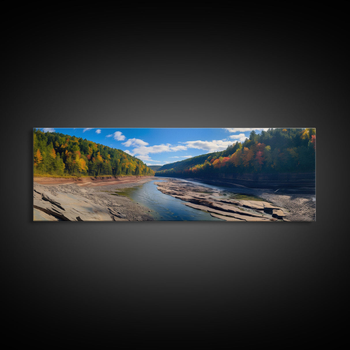 Panoramic Print of Letchworth State Park, Extra Large Wall Art, Panoramic Wall Art, Panoramic Landscape Print, Landscape Photography