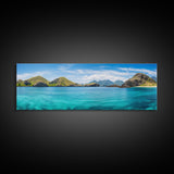 Panoramic Print of Ogasawara Islands Tokyo Japan Extra Large Wall Art, Panoramic Wall Art, Panoramic Landscape Print, Landscape Photography