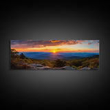 Panoramic Print of Shenandoah National Park Extra Large Wall Art, Panoramic Wall Art, Panoramic Landscape Print, Landscape Photography