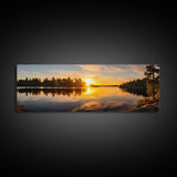 Panoramic Print of Voyageurs National Park, Extra Large Wall Art, Panoramic Wall Art, Panoramic Landscape Print, Landscape Photography