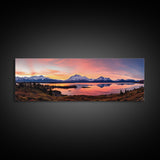 Panoramic Print of Wrangell St. Elias Park, Extra Large Wall Art, Panoramic Wall Art, Panoramic Landscape Print, Landscape Photography