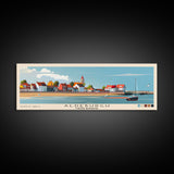 Aldeburgh, United Kingdom Panoramic Print, Vacation Gift, United Kingdom Wall Art, Vacation Wall Art, Vacatation Memories, Beach Decor, Beach Or Lakehouse Art