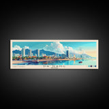 Da Nang, Vietnam Panoramic Beach Print, Vacation Gift, Vietnam Wall Art, Framed Canvas Print, Framed Beach Painting