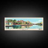 Hoi An, Vietnam Panoramic Beach Print, Vacation Gift, Vietnam Wall Art, Framed Canvas Print, Framed Beach Painting