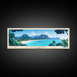 Ko Lipe, Thailand Panoramic Print, Vacation Gift, Thailand Wall Art, Beach Painting, Beach Decor, Beach Or Lakehouse Art