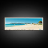 Langebaan Beach, South Africa Panoramic Beach Print, Vacation Gift, South Africa Wall Art, Beach Painting, Beach Decor, Beach Painting