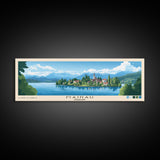 Mainau, Germany Panoramic Print, Vacation Gift, Germany Wall Art, Vacation Wall Art, Vacatation Memories, Beach Decor, Beach Or Lakehouse Art