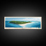 Mnemba Island, Tanzania Panoramic Beach Print, Vacation Gift, Tanzania Wall Art, Beach Painting, Beach Decor, Beach Painting