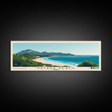 Patara Beach, Turkey Panoramic Print, Vacation Gift, Turkey Wall Art, Beach Painting, Beach Decor, Beach Or Lakehouse Art