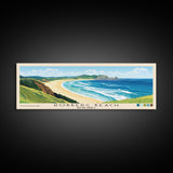 Robberg Beach, South Africa Panoramic Beach Print, Vacation Gift, South Africa Wall Art, Beach Painting, Beach Decor, Beach Painting