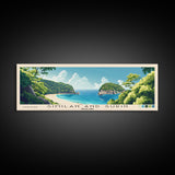 Similan and Surin, Thailand Panoramic Print, Vacation Gift, Thailand Wall Art, Vacation Wall Art, Vacatation Memories, Beach Decor, Beach Or Lakehouse Art