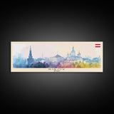 Kirov Russia Travel Art, City Art, Framed Canvas Print or Metal Wall Art, Europe Travel Poster, Panoramic Wall Art, Extra Wide Wall Art