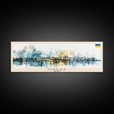 Odesa Ukraine Travel Print Wall Art, Panoramic City Art, Travel Art, Wall Decor, Vacation Gift, Framed Canvas Print Or Metal Art