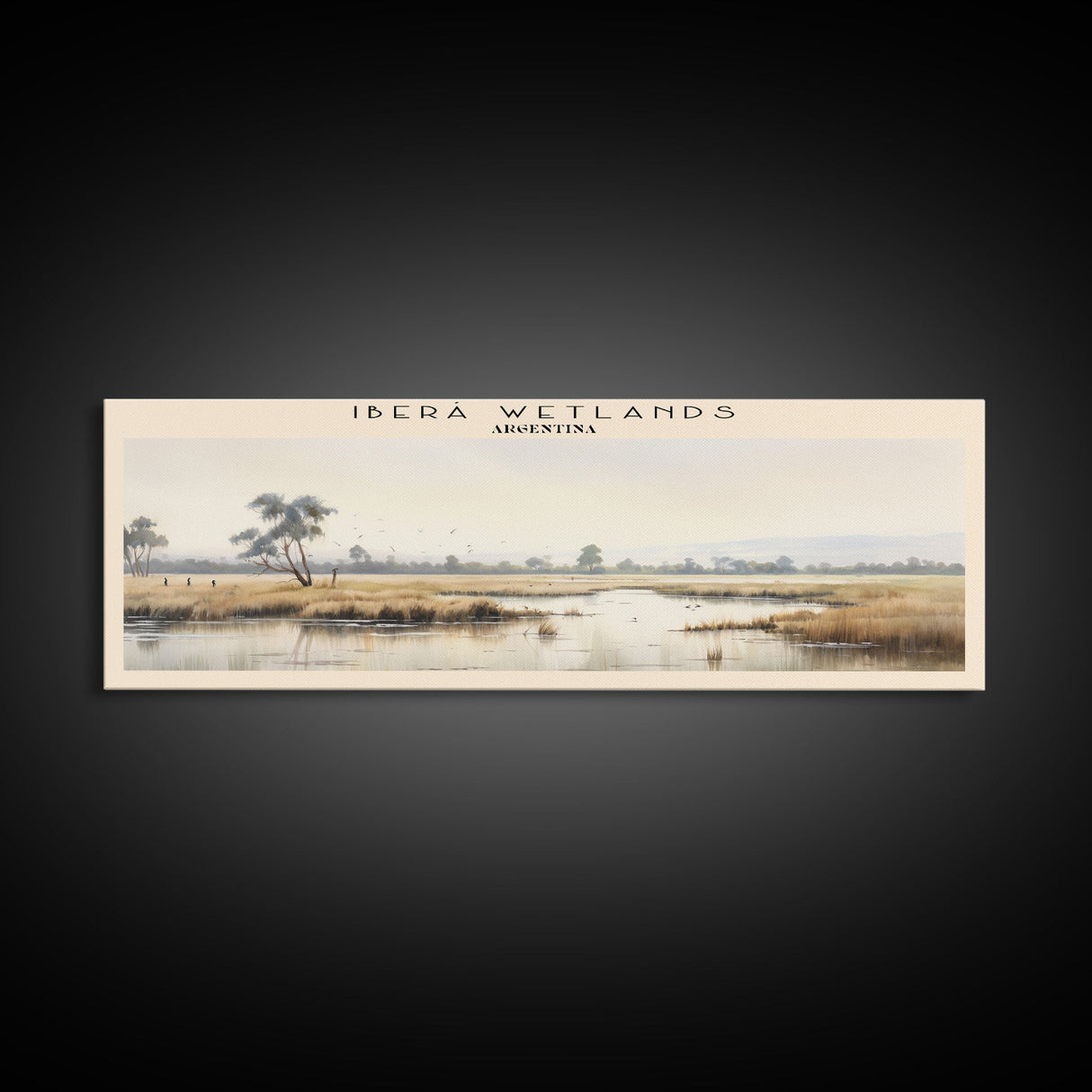 Iberá Wetlands Travel Poster Print, Framed Canvas Wall Art, Metal Wall Art, COUNTRY art, Gift For Him, Travel Wall Art, Travel Lover Gift