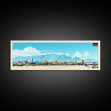 El-Obeid,  Sudan Travel Poster Panoramic Canvas Print, El-Obeid,  Sudan Painting,  Sudan Art, El-Obeid Travel Art, Guest Room Painting