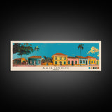 Bailundo, Angola Panoramic Canvas Print, Bailundo, Angola Painting, Angola Art, Bailundo Travel Poster, Travel Art, Vacation Gift